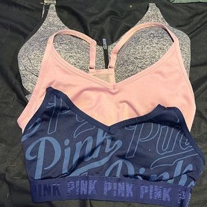 Pink bra
